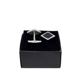 Royal Onyx Gümüş Kol Düğmesi [Uf04303]