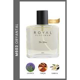 Royal Platinum M603 Erkek Parfüm Lavanta Vanilya Sicak Yoğun