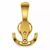 Royal Portmanto Askılık 1 Adet Altın Renk Metal Duvar Vestiyer Askısı Dekoratif Modern Askı
