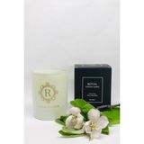 Royal Rahat Bir Nefes Anti Bacterial Nefes Acma Özellikli Büyük Boy Bardak Mum - Krem Rengi - 1 Adet