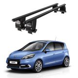 Royal Renault Grand Scenic (2009-2013) Uyumlu Siyah Kilitli Ara Atkı Port Bagaj Tavan Barı