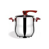 ROYAL song Plus 15 Lt Güveç Paslanmaz Çelik Düdüklü Tencere 15 Litre - Kırmızı