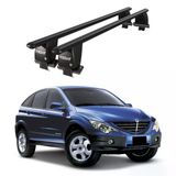 Royal Ssangyong Actyon (2005-2010) Uyumlu Siyah Ara Atkı Port Bagaj Tavan Barı