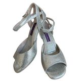 ROYAL STEEP 7 CM TOPUK BOYU 11 PONT DANS, TANGO VE ABİYE AYAKKABISI (Gri, EU Ayakkabı Beden Sistemi, Yetişkin, Sayısal, Orta, 37)