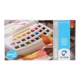 Royal Talens 20808623 Van Gogh Suluboya Boyası, 24'lü Paket, Botanik Renkler