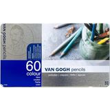 Royal Talens Van Gogh Kuru Boya Kalemi 60 Renk Metal Kutu Işığa Dayanıklı Kalite