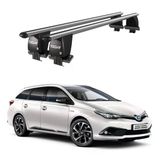 Royal Toyota Auris (E210) Touring (2018 ve sonrası) Uyumlu Gri Ara Atkı Port Bagaj Tavan Barı