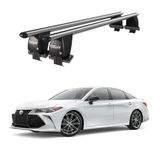 Royal Toyota Avalon (2018 ve Sonrası) Uyumlu Gri Kilitli Ara Atkı Port Bagaj Tavan Barı