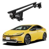 Royal Toyota Prius (2018 ve Sonrası) Uyumlu Siyah Kilitli Ara Atkı Port Bagaj Tavan Barı