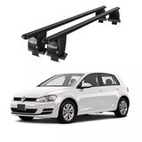 Royal Volkswagen Golf (2012 - 2019) Uyumlu Siyah Kilitli Ara Atkı Port Bagaj Tavan Barı