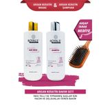 royale professional Argan Keratin Maske ve Şampuan-500ml -Tarak Hediyeli