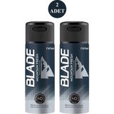 Royaleks 2 Adet Mountain Fresh Erkek Deodorant 150ML Leke Bırakmaz - 100 ml