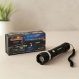 Royaleks 2in1 Zoomlu El Feneri ve Cob LED - USB Şarjlı Metal Kasa, 3000 Lumen
