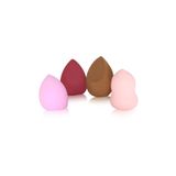 Royaleks 4 Lü Şişen Makyaj Süngeri Powder Puff Büyük Boy RT-RYL-HMR10488