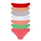 Royaleks 8 Adet Set 7 Süper Eko Set Likralı Kadın Slip Külot