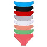 Royaleks 8 Adet Süper Eko Set Likralı Kadın Slip Külot Set 6