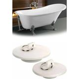 Royaleks Banyo Küvet Lavabo Tıpası Lavabo Gider Tıkacı 2li