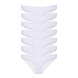 Royaleks Beyaz 7 Adet Süper Eko Set Likralı Kadın Slip Külot