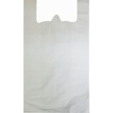 Royaleks Beyaz Atlet Poşet Küçük Boy 25 x 45 cm Takriben 110 Adet 1 kg