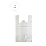 Royaleks Beyaz Atlet Poşet Küçük Boy 25x45 cm Takriben 1.110 Adet 10 Kg