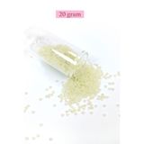 Royaleks BNC012 11/0 2 mm 20 gr Krem Dökme Cam Kum Boncuk