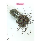 Royaleks BNC032 11/0 2 mm 20 gr Üç Renkli Dökme Cam Kum Boncuk