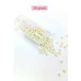 Royaleks BNC071 4 mm 20 gr Krem Dökme Cam Büyük Boy 6/0 Kum Boncuk