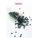 Royaleks BNC084 4 mm 20 gr Siyah Dökme Cam Büyük Boy 6/0 Kum Boncuk