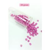 Royaleks BNC091 4 mm 20 gr Koyu Pembe Dökme Cam Büyük Boy 6/0 Kum Boncuk