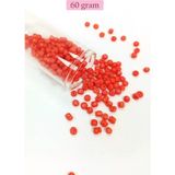 Royaleks BNC137 60 gr 6/0 4 mm Turuncu Büyük Boy Dökme Cam Kum Boncuk