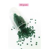 Royaleks BNC187 3 mm 60 gr Koyu Yeşil 8/0 Dökme Cam Kum Boncuk