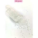 Royaleks BNC194 3 mm 60 gr Parlak Beyaz 8/0 Dökme Cam Kum Boncuk