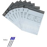 Royaleks Cepli Mini Boy Kargo Poşeti 17X25+4 cm - 500 Adet (40+40=80 Mikron)