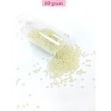 Royaleks Group Dökme Cam Kum Boncuk (11/0) 2 mm - 60 Gram - Krem - BNC047