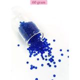 Royaleks Group Dökme Cam Kum Boncuk (8/0) 3 mm - 60 Gram - Koyu Mavi - BNC219
