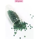 Royaleks Group Dökme Cam Kum Boncuk (8/0) 3 mm - 60 Gram - Parlak Yeşil - BNC203