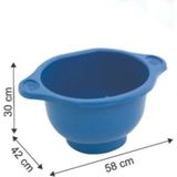 Royaleks Group Hamam Banyo Kurnası 27 Lt Mavi Renkli Ergonomik Kullanım Özellikli