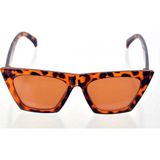 Royaleks Leopar Çerçeve Cat Eye Kadın Güneş Gözlüğü - Moda Gözlük Mariposa Secret - Renkli