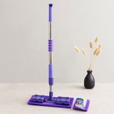 Royaleks Mandallı Palet Mop Mikrofiber Paspas Metal Uzayan Sap 70-107 cm 360°