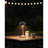 Royaleks Modern Bronz Masa Lambası 3 Renk LED Dokunmatik Şarjlı Model - STANDART