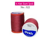 Royaleks No: 522 Oyalı 4 Kat Suni İpek İğne Oyası Boncuk İpi
