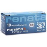 Royaleks Renata 362 SR721SW 1.55V Alkalin Saat Pili 10 Adet