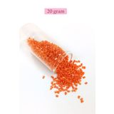 Royaleks RT-RYL-BN24095-03-20 Kesme Cam Boncuk 2Mm - 20 Gram - Turuncu -Bnc305