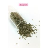 Royaleks RT-RYL-BN24095-15-20 Kesme Cam Boncuk 2Mm - 20 Gram - Mat Asker Yeşili -Bnc317