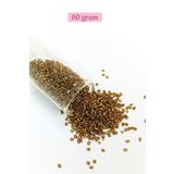 Royaleks RT-RYL-BN24095-22-60 Kesme Cam Boncuk 2Mm - 60 Gram - Koyu Kahverengi - Bnc372