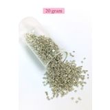 Royaleks RT-RYL-BN24095-26-20 Kesme Cam Boncuk 2Mm - 20 Gram - Parlak Gümüş -Bnc328