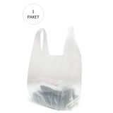 Royaleks Şeffaf Atlet Poşet Küçük Boy 24x43 cm 1 Paket Takriben 300 Adet