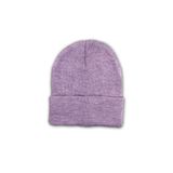 Royaleks Unisex Basic Düz Katlamalı Bere Lila RT-RYL-YLDBRB1005