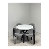 ROYALİSA TABLE CHAİR LOTUS MUTFAK MASA SANDALYE TAKIMI 4 KİŞİLİK