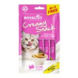 Royalist Creamy Snack Crab Yengeçli Kedi Sıvı Ödül Creması 5X15 Gr